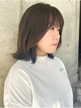 ビートス(BEAT S) 【BEAT S】ミディアムヘア/顔まわりカット/伏見/矢場町/栄