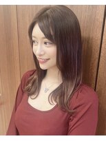 メレ(mele)&nbsp;大人可愛いうる艶セミロング