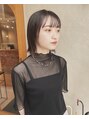 ランフィー(ramphy) シンプルなbobだけど顔周りの質感にこだわってます。