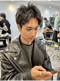 30代40代50代☆大人かっこいいセンターパートウルフ