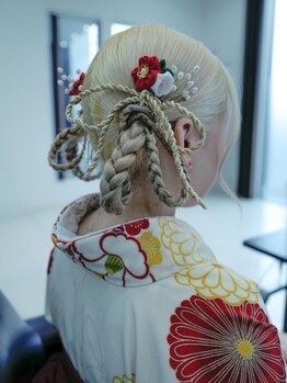タクミフォーヘアー(TAKUMI for hair)の写真/結婚式や二次会、コンサートなどイベントに！あなたの魅力を最大限に引き出すスタイルを提案します♪