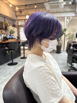 シールドヘアー 沖縄 新都心(C'LD Hair) ショート/ハンサムショート/ショートウルフ/ウルフショート/ヘア