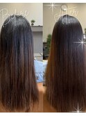 髪質改善ストレート