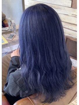 デコラロジィ 川越(DECORA rojii) 派手すぎない色味＊ネイビーブルー【川越/本川越】