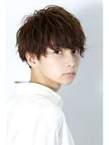 リップス レイ ギンザ(LIPPS Ray GINZA)&nbsp;ゆるめスパイラルツーブロック刈り上げマッシュ