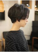 ショートボブ/ショートヘア/ひし形ショート//