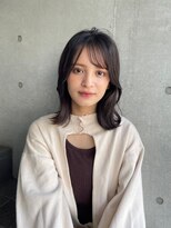 エディット トウキョウ(e.dit tokyo)&nbsp;【e.dit tokyo miu】暗髪スタイル　透明感カラー