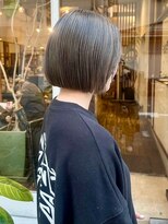 モク 大阪梅田店(MOK) 【ぱつっと】ミニボブ