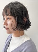 20代30代40代大人可愛いデジタルパーマナチュラルくせ毛風