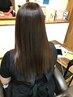 【全員】《カット＋縮毛矯正 ＋マイクロバブル 》 ￥33000～→￥17050～