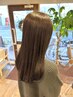 【髪質改善】極上ケアミストカラー＋髪質改善トリートメント￥15950