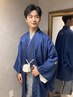 【袴】着付け＋ヘアセット/￥9,300/新宿駅/メンズヘアセット/着付け