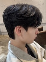 韓国マッシュフェザーパーマダウンパーマカルマパーマ