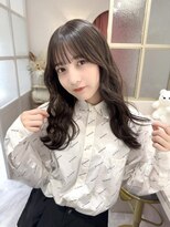 ランド 原宿表参道(LAND)&nbsp;前髪カットが可愛い☆シャンパンベージュカラー