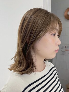 マッシュ 天王寺あべの(MASHU) 【天王寺/阿倍野】ブリーチなしで作る透明感ベージュカラー