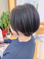 モリオ フロム ロンドン 成増店 【morio成増/児玉】前髪無し 黒髪ショートボブ