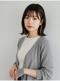 #インナーカラー　#ボブ　#切りっぱなしボブ