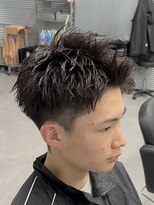 ガオプロデュースバイレボ(gao produced by revo)&nbsp;スパイキーショート短髪ビジネスヘアツーブロックショート