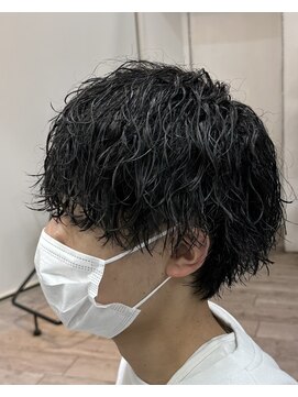 メンズ サロン ドット トウキョウ 町田店(men's salon dot. tokyo) 刈り上げマッシュ×ツイストスパイラルパーマ