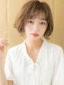 カバーヘア ブリス 上尾西口店(COVER HAIR bliss) ヘーゼルグレージュウルフマッシュルームヘア310W上尾20代30代