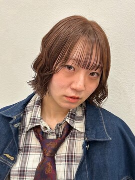 グラヘアーストーリー(gra HAIR STORY) 透明感ハイライト×切りっぱなしボブ