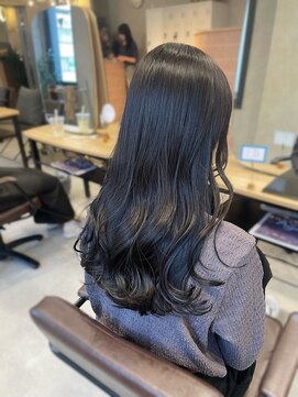 フィエルウメダ(Fier umeda) 艶々アッシュグレージュカラー///