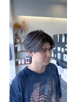 シエスタ(SIESTA)&nbsp;メンズカット　ダブルカラー　バレイヤージュ　ハイライト