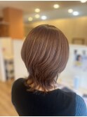 大人女性におすすめ♪綺麗めウルフスタイル
