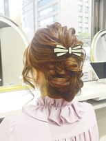 アガール&nbsp;下めシニヨン