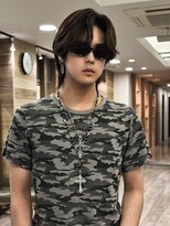 ラッドルーム(LAD ROOM.)&nbsp;センターパート/シースルーマッシュ/ウルフカット