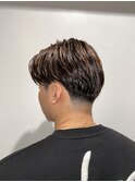 セットが楽なテーパーフェードスタイル　担当西村
