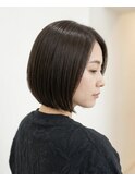 乾かすだけで決まる！首元すっきりコンパクトボブ