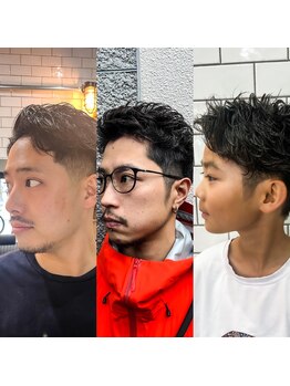 ミスターマウントロックバーバーショップ(MR.MT.ROCK BARBER SHOP)の写真/ハイクオリティな技術とデザインのセンスで、理想のパーマスタイルを実現。毎日のスタイリングも簡単に。