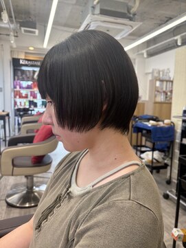 ファースト 長町店(first) 【20代30代40代】バッサリ垢抜けショート/縮毛矯正/オージュア