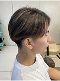 men's曲がる縮毛矯正/ストレートパーマ/前髪縮毛矯正/本厚木