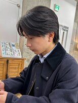ノエ(noe) センターパート/メンズ/MEN’S/メンズカット/栄/c39