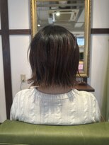 ネウィサリュー 立川(newi saLyu) 切りっぱなしボブ/髪質改善
