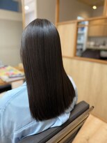 フレイムス ヘアアンドリラックス 吉川店(Frames hair&relax)&nbsp;自然な仕上がりのストレート