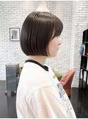 乾かすだけでまとまる王道ボブ