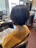 小顔カット + 骨格矯正ヘッドスパ