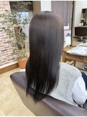 秋の乾燥対策に髪質改善トリートメント