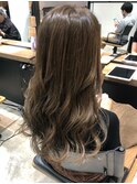 スモーキーグレージュ×ロング 正木ゆかり