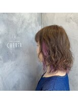 シェリール(CHERiR)&nbsp;オシャレ♪インナーピンクラベンダー☆