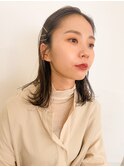イルミナカラー簡単アレンジシンプル前髪なし束感こなれ感