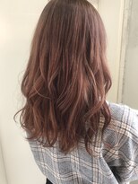 ヘアーデザイン シュシュ(hair design Chou Chou by Yone)&nbsp;ハイトーンカラー☆ピンクベージュカラー
