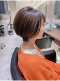 カーキアッシュ☆ショートボブ