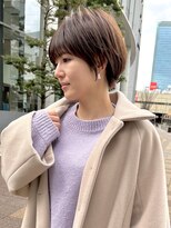 ジアン バイ ミルボン NU茶屋町+(GIEN by milbon)&nbsp;ママさんに大人気！可愛い大人女性の楽ちんショート！@田中俊成