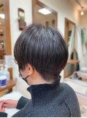 女子もツーブロマッシュ