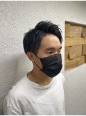 アップバングショート