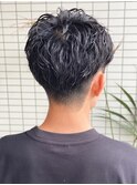 ハイライト/マッシュパーマ/ウルフ/波巻き/メンズ